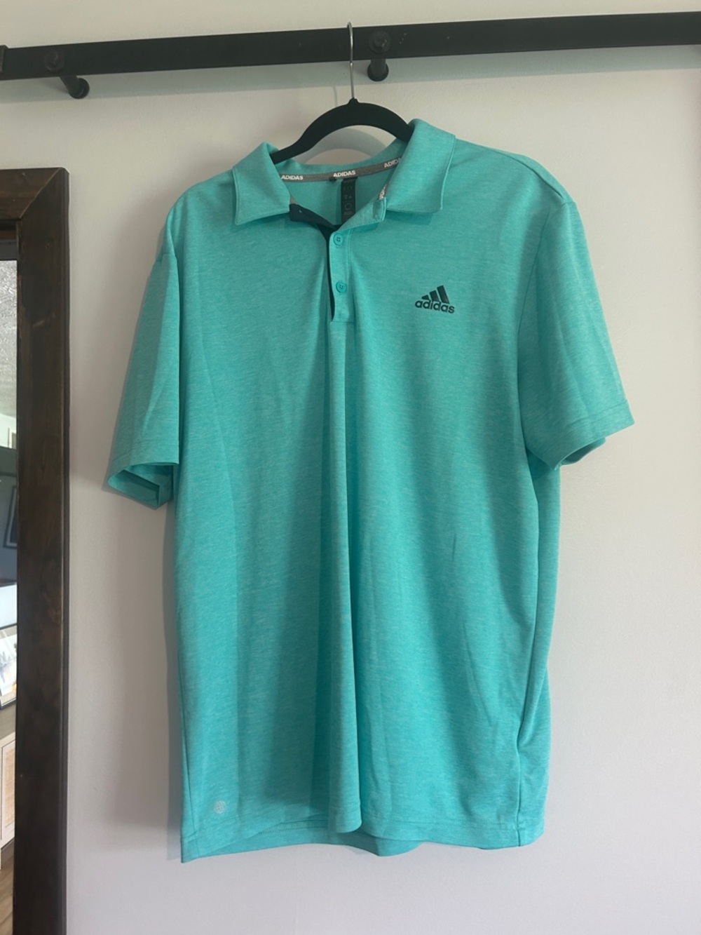 adidas Men’s Teal Golf Polo Shirt